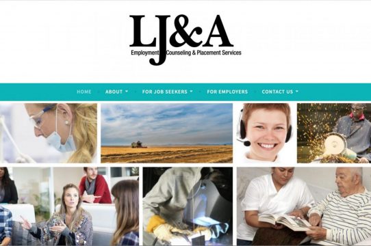 image of L J & Associates homepage