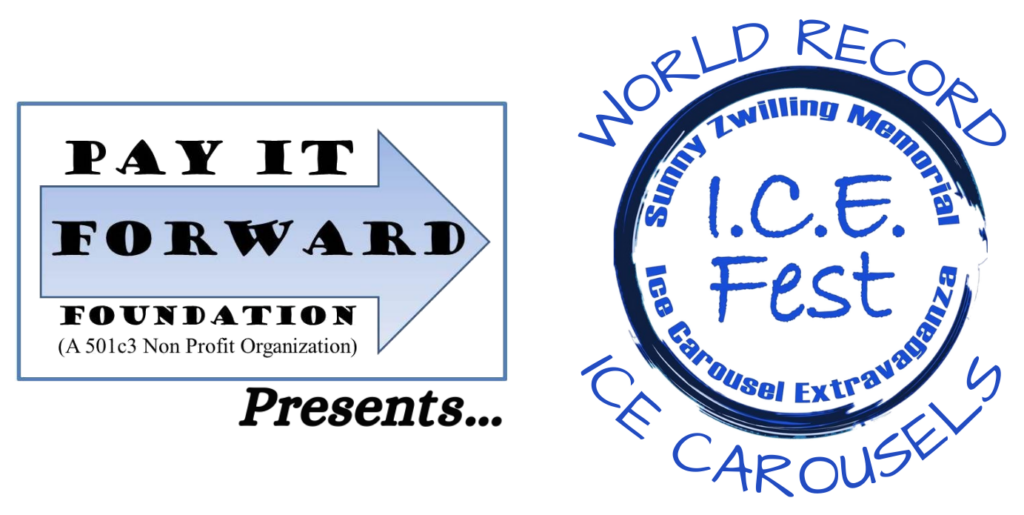 Pay it Forward Foundation presents ICE Fest Logos